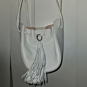 Rebecca Minkoff white leather purse